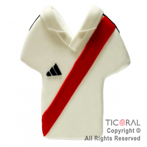 ADORNO CAMISETA RIVER PLATE PORCELANA FRIA G x 1